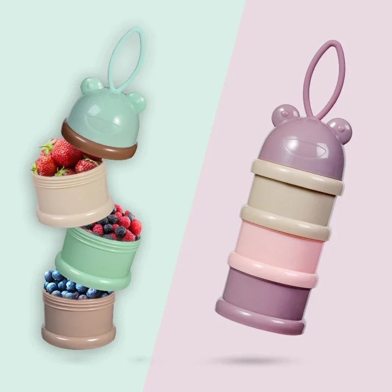 Baby Food For Travelling - Perjalanan - Dispenser Bubuk Sereal Penyimpanan