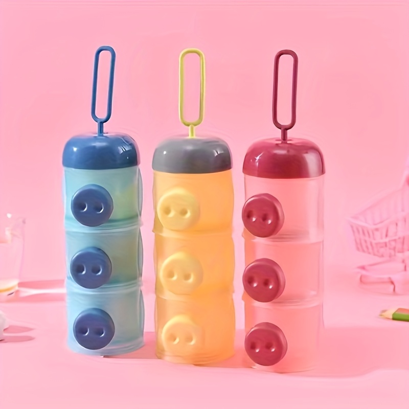 Baby Food For Travelling - Kotak penyimpanan 3 lapis, kompartemen susu