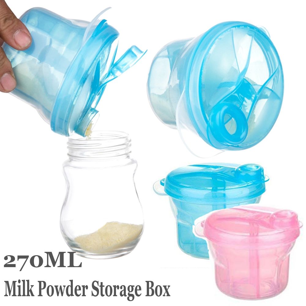 Baby Food For Travelling - Kotak Makanan Ringan 3 Grid, Kotak