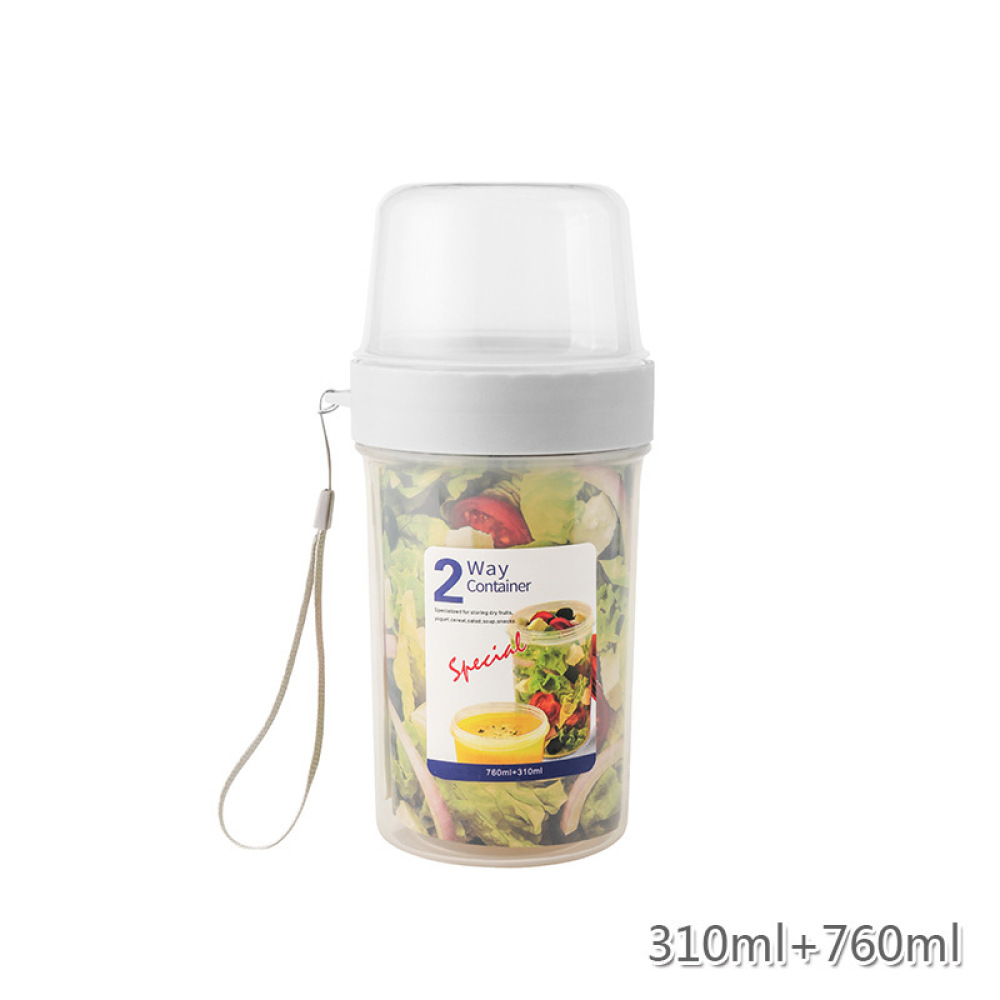 Baby Food For Travelling - Wadah Makanan Anti Bocor Dua Lapis,