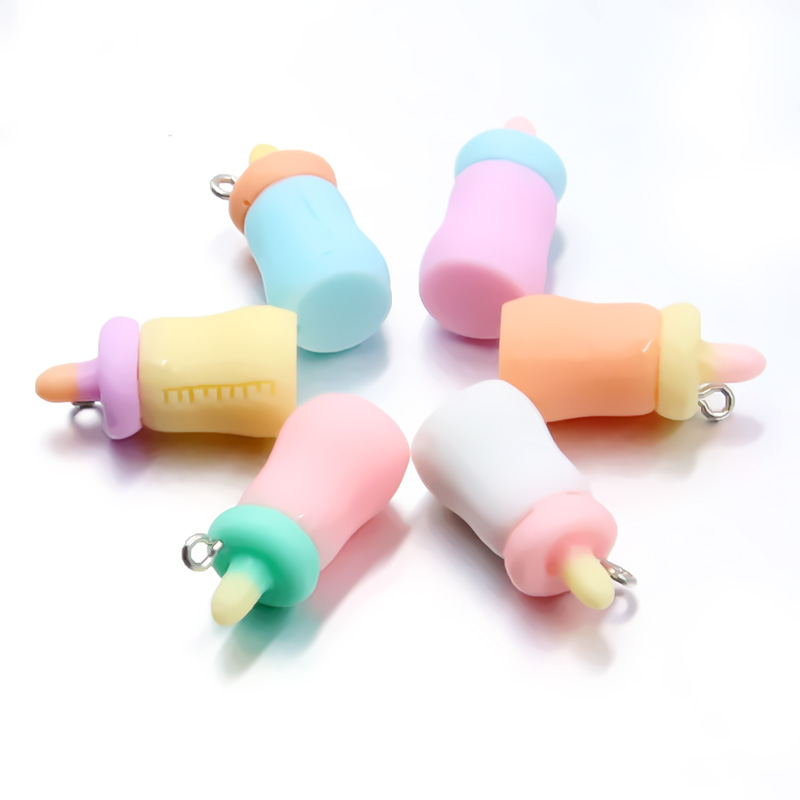 Baby Food Flavors - 10 Buah 12X26Mm 6 Warna Jimat