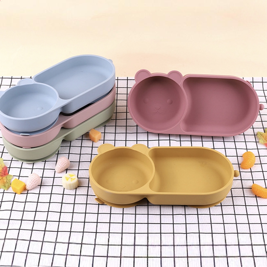 Mangkuk Cangkir Hisap Silikon  - Baby Food Flavors ulasan dan harga