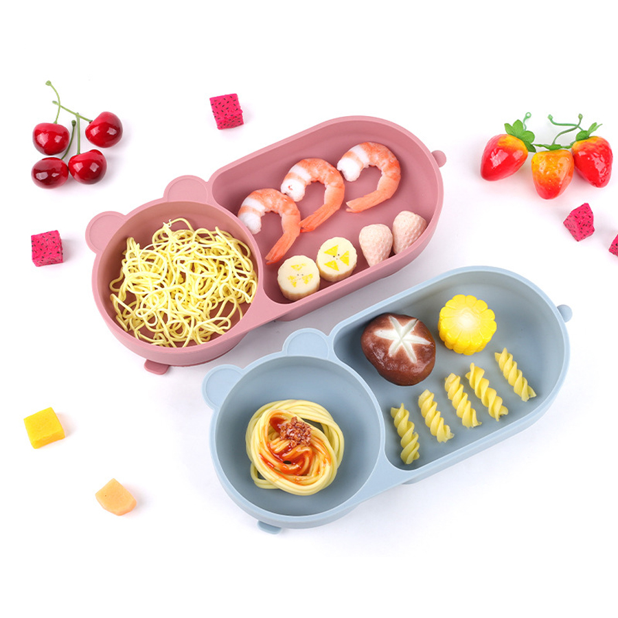 Mangkuk Cangkir Hisap Silikon  - Baby Food Flavors ulasan dan harga