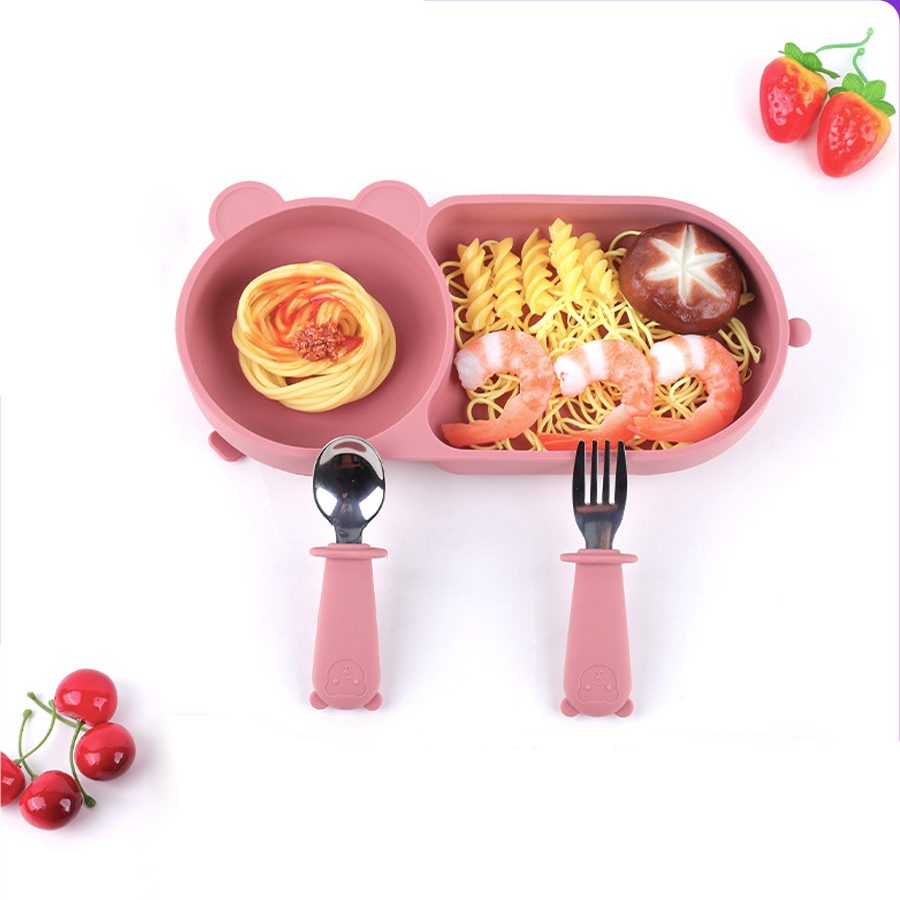 Mangkuk Cangkir Hisap Silikon  - Baby Food Flavors ulasan dan harga