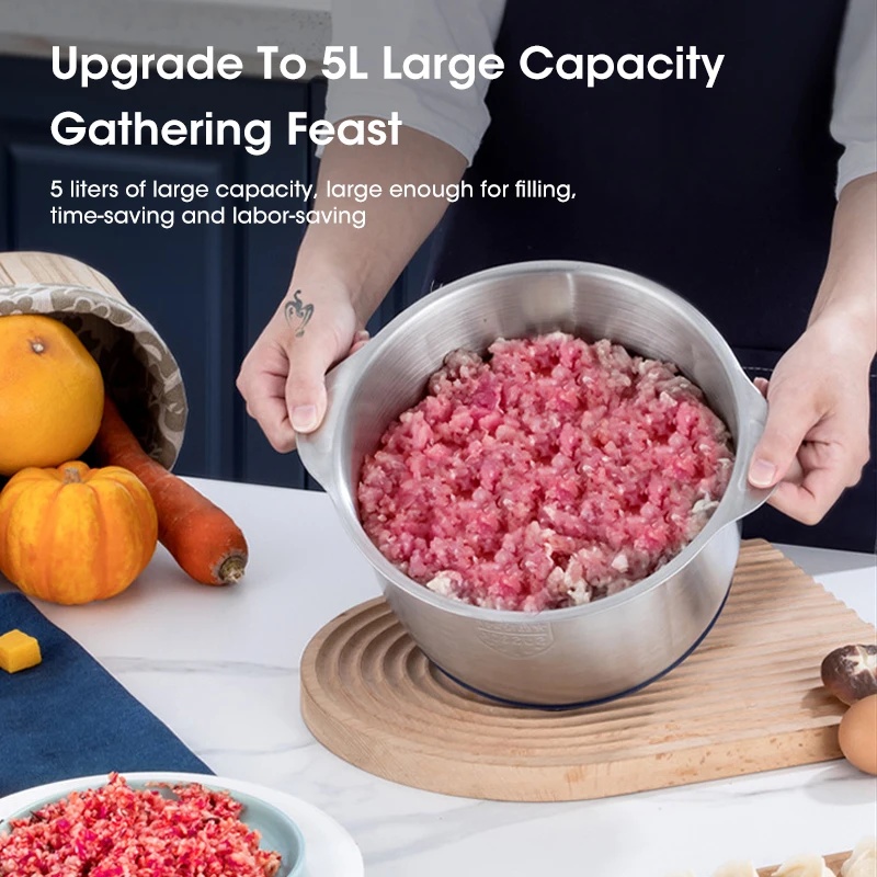 Penggiling Daging Listrik 5L,  - Baby Kitchen Food ulasan dan harga