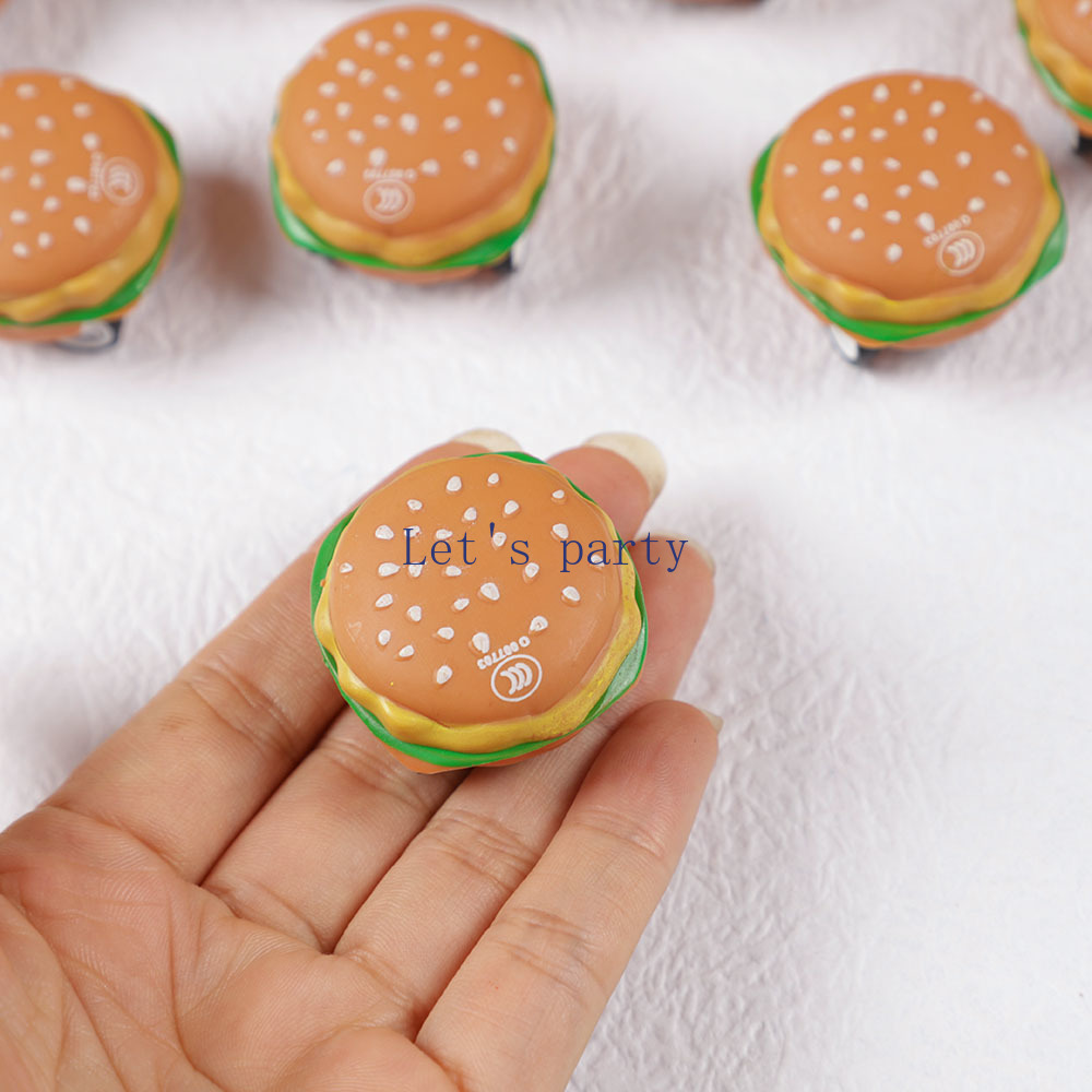 15 buah Mini lucu 3D Burger Pu - Baby Food Flavors ulasan dan harga