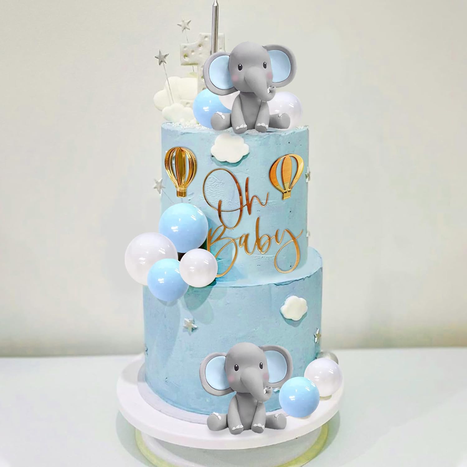 Dekorasi Kue Gajah Puncak Kue  - Baby Food Flavors ulasan dan harga
