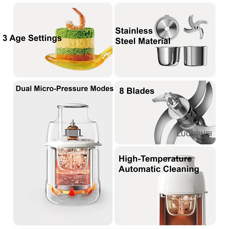 Pengolah Makanan Bayi 220V Pem - Baby Food Processor ulasan dan harga