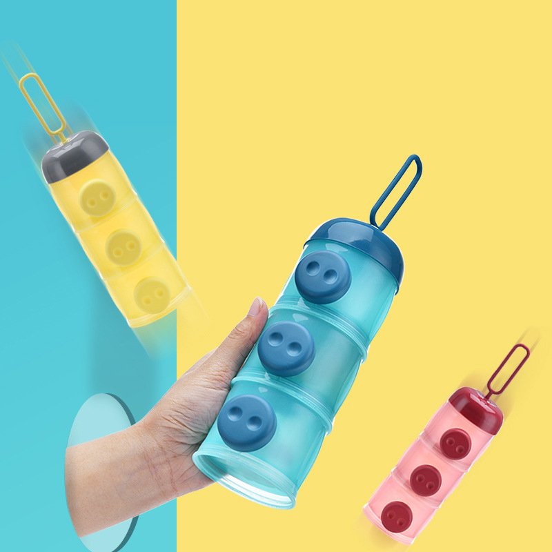 Kotak penyimpanan 3 lapis, kom - Baby Food For Travelling ulasan dan harga