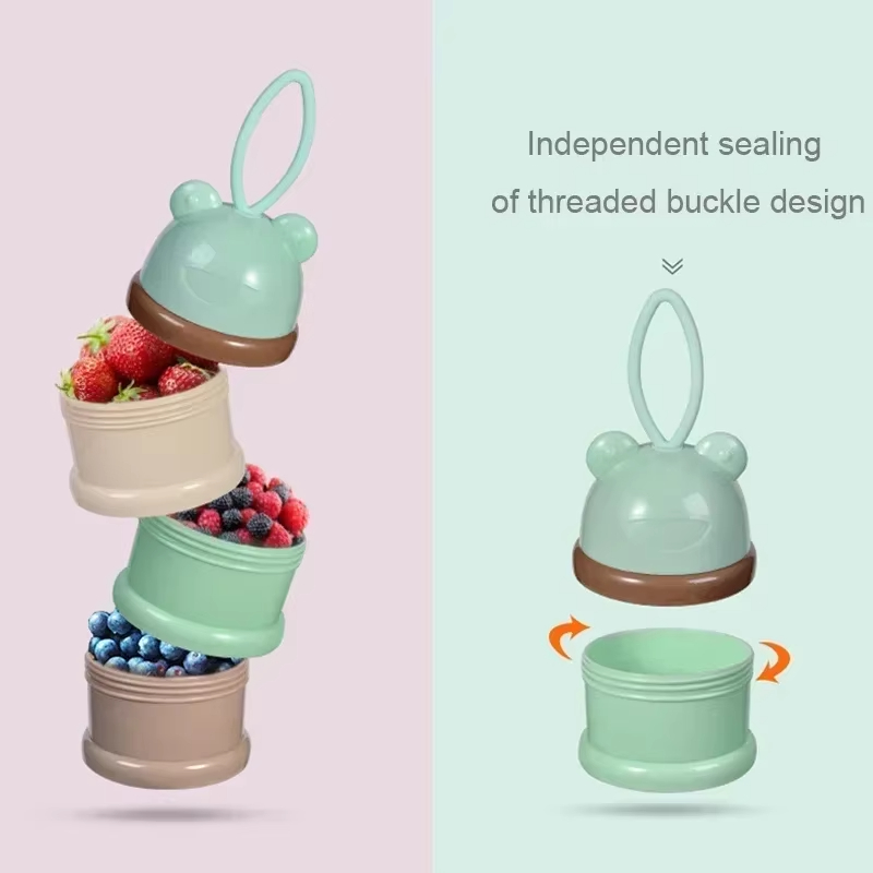 Kotak Susu Bubuk Berwarna Kota - Baby Food For Travelling ulasan dan harga