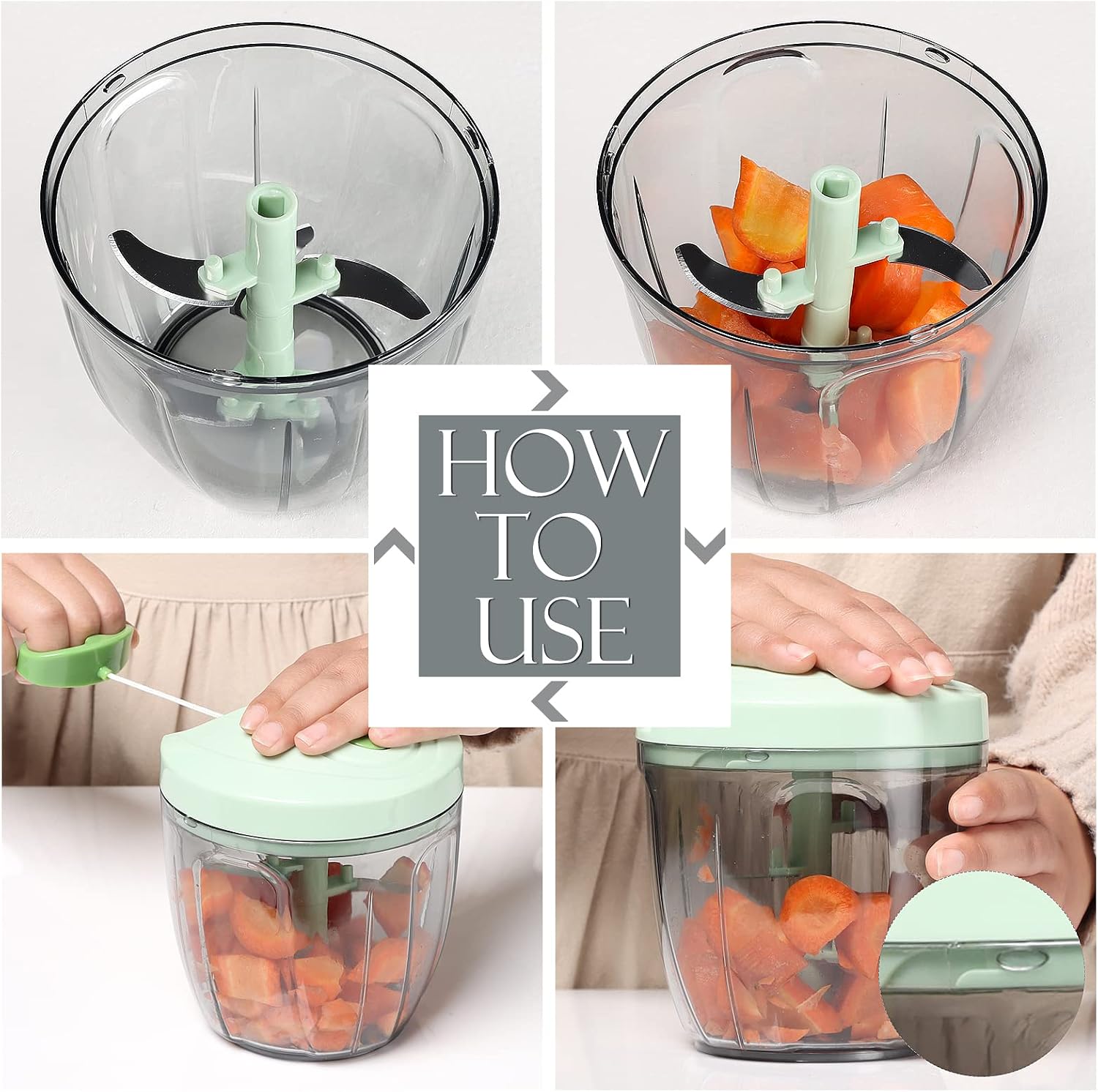 Penggiling Makanan Manual Rama - Baby Kitchen Food ulasan dan harga
