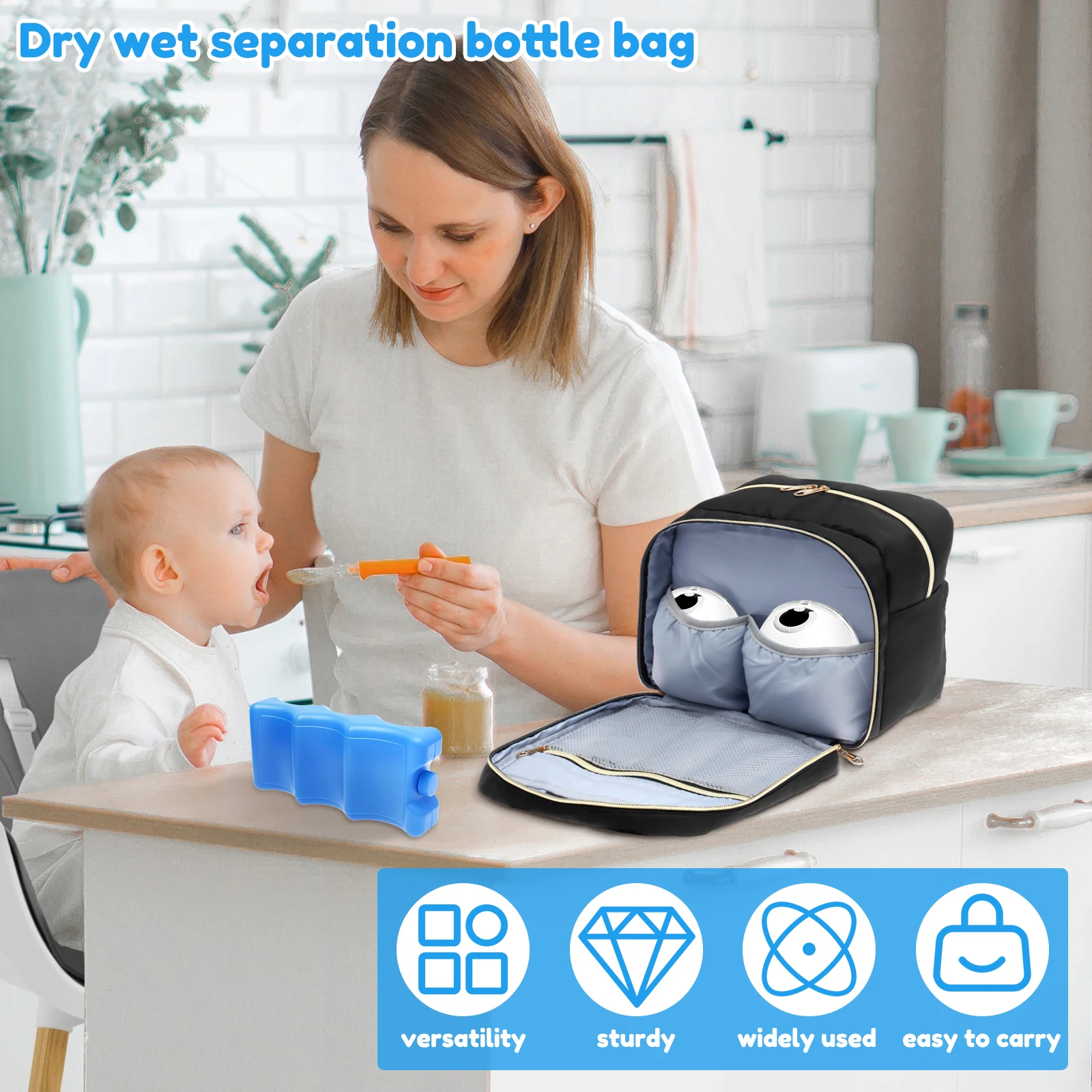 Tas Penyimpanan Pompa ASI deng - Baby Food For Travelling ulasan dan harga