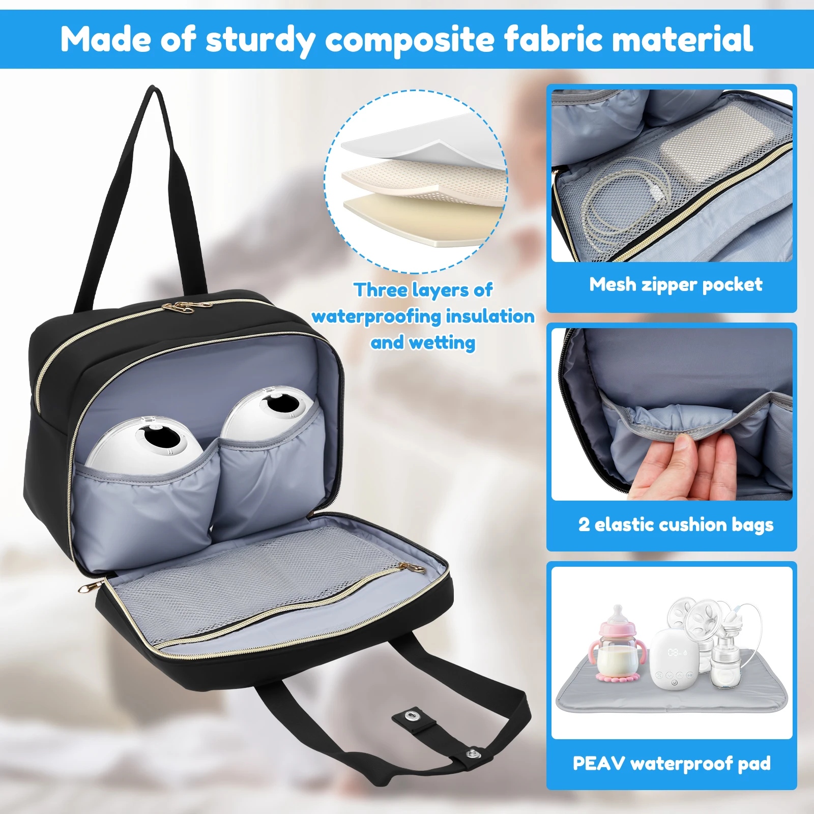Tas Penyimpanan Pompa ASI deng - Baby Food For Travelling ulasan dan harga
