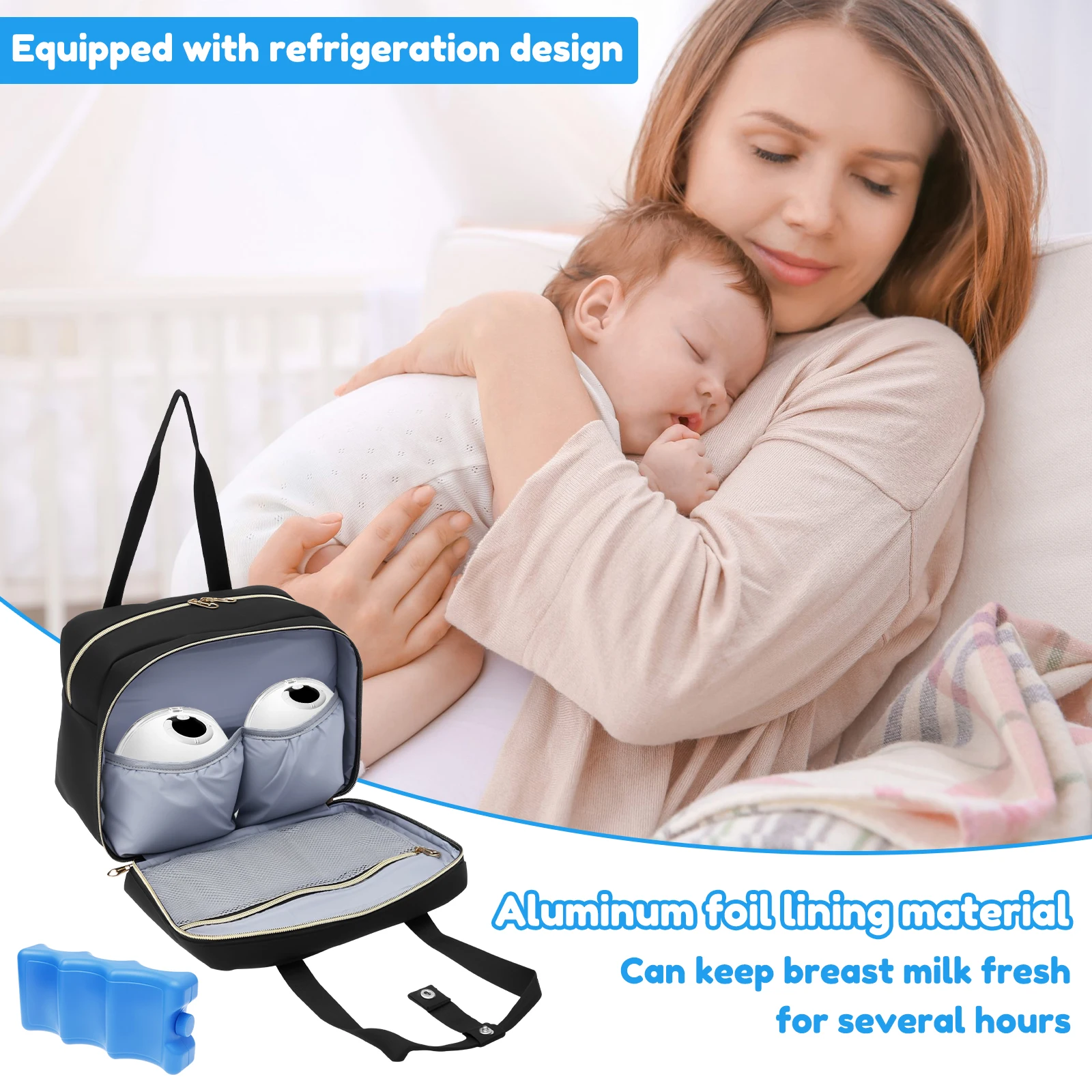 Tas Penyimpanan Pompa ASI deng - Baby Food For Travelling ulasan dan harga