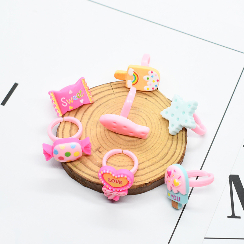 20 Buah/Lot Cincin Anak Lucu C - Baby Food Flavors ulasan dan harga