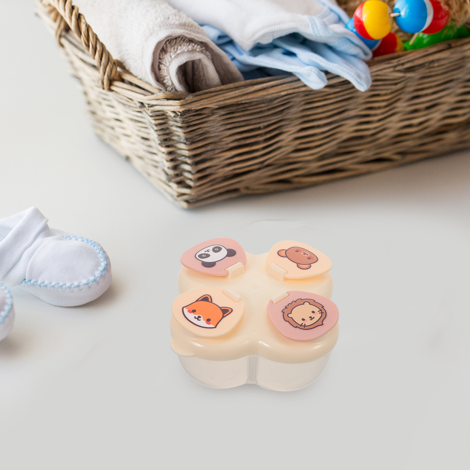 Wadah Susu Bubuk Portabel Deng - Baby Food For Travelling ulasan dan harga