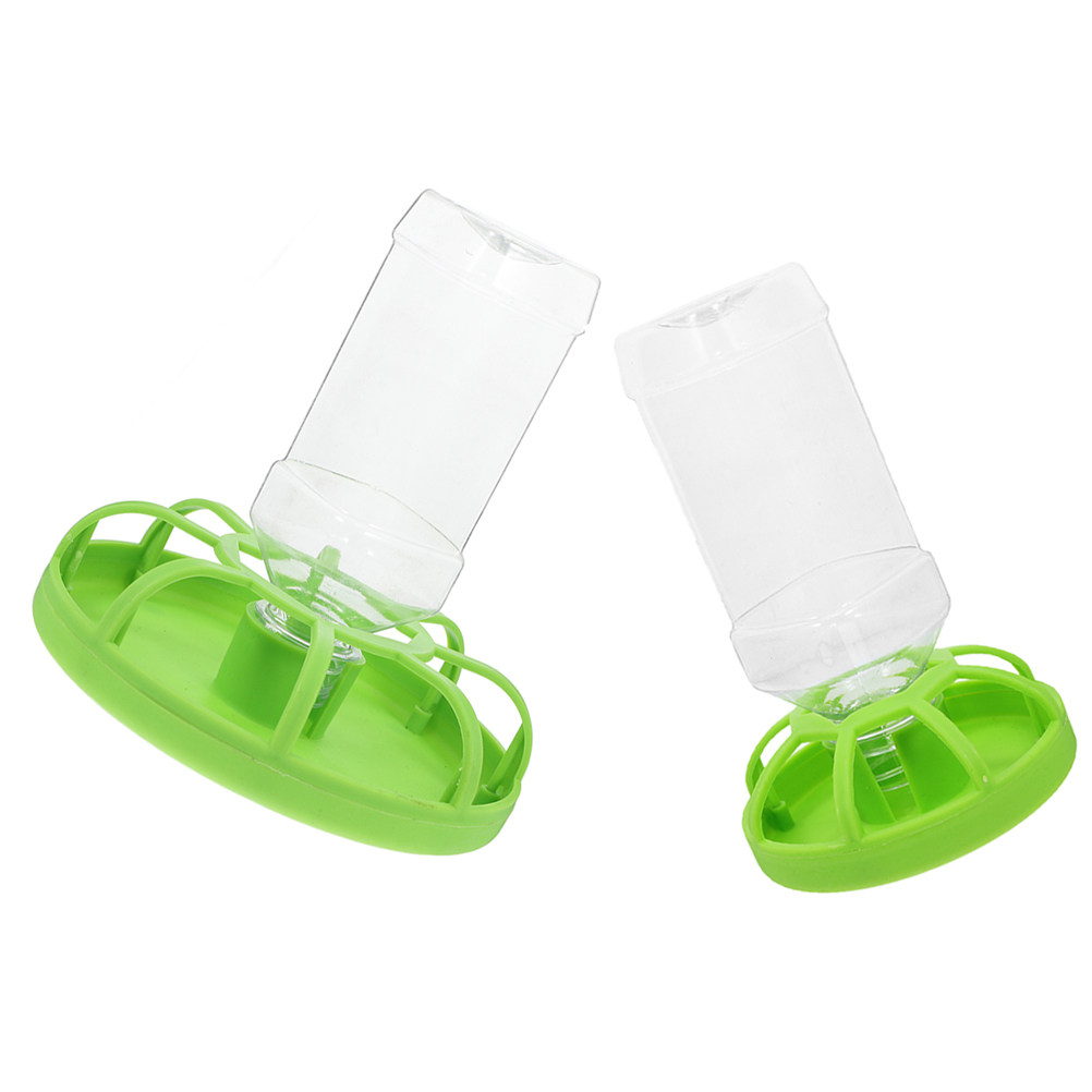 2 Set Tempat Makan Burung Puyu - Feeding Baby Food ulasan dan harga